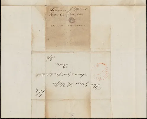 Thomas J. Hobart to George Coffin, 29 December 1842