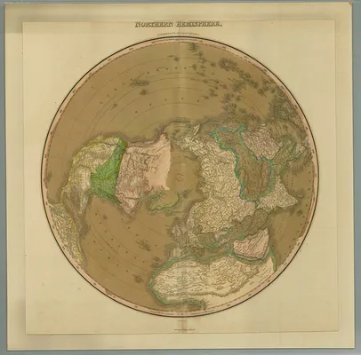 Map of the Northern Hemisphere