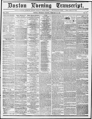 Boston Evening Transcript