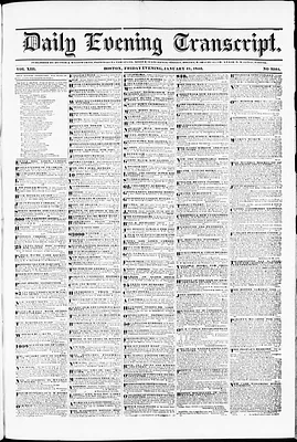Daily Evening Transcript