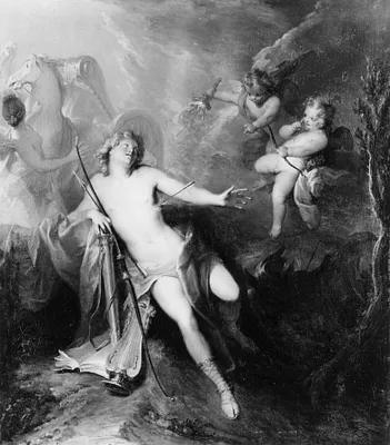 Apollo Pierced by the Arrow of Love