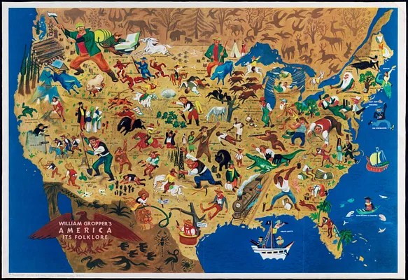 William Gropper's America, its folklore
