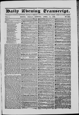 Daily Evening Transcript