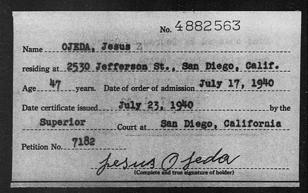 Ojeda, Jesus - 1940