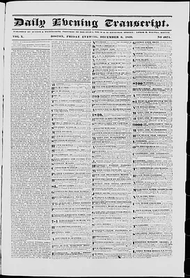 Daily Evening Transcript
