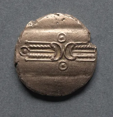 Dubnovellaunos Stater: Horse with Branch (reverse)