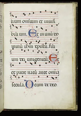 Leaf from Antiphonary