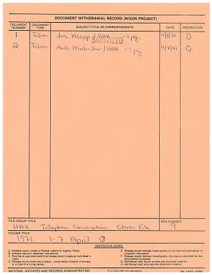April 1-7, 1971 [1 of 2]