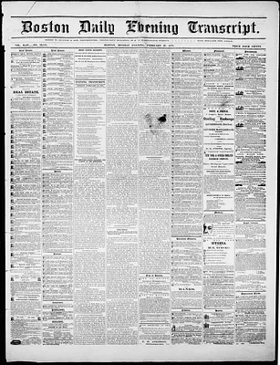 Boston Daily Evening Transcript