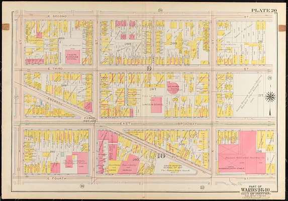 Atlas of the city of Boston, South Boston