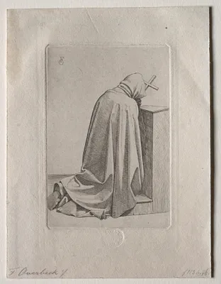 A Praying Monk
