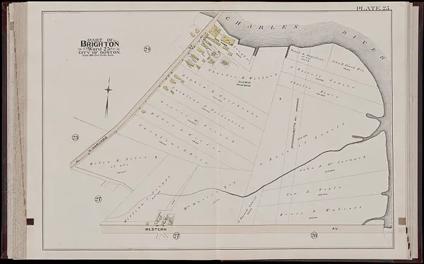 Atlas of the city of Boston, volume seven, Brighton, Mass.