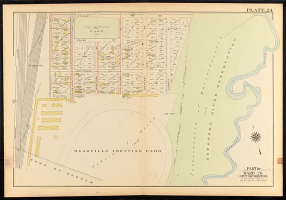 Atlas of the city of Boston, ward 26, Hyde Park