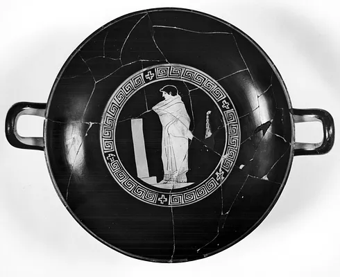 Kylix with Youths and Women