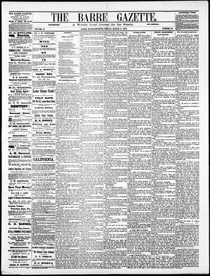 Barre Gazette