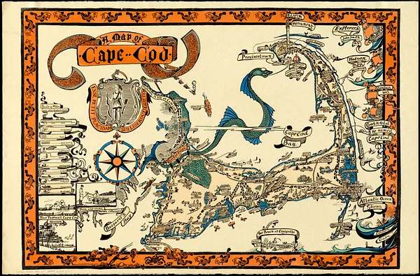 A map of Cape Cod