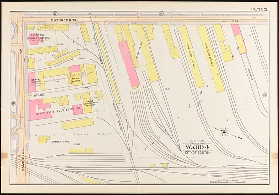 Atlas of the city of Boston, Charlestown