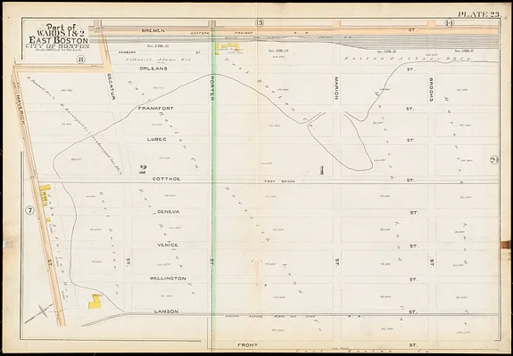 Atlas of the city of Boston : East Boston, Mass.