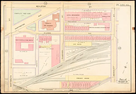 Atlas of the city of Boston : city proper