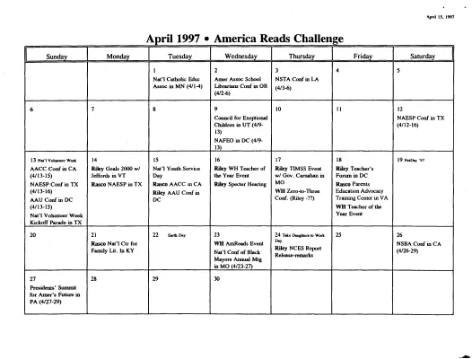 America Reads (News Clips)