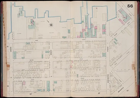 Insurance map of Boston : volume 2