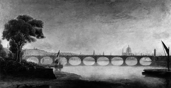 Hungerford Bridge With View Of London