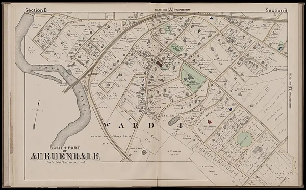 Atlas of the city of Newton, Massachusetts