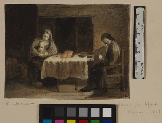 Family at Table