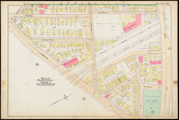 Atlas of the city of Boston : Charlestown