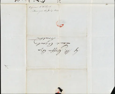 Cyrus S. Clark to George Coffin, 14 July 1845