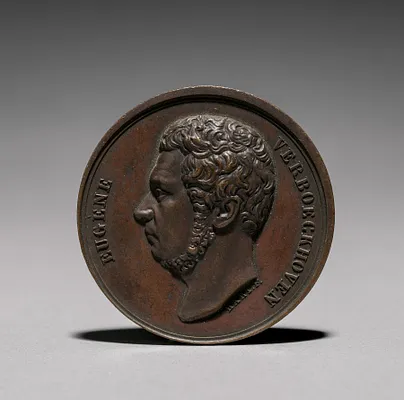 Medal: Eugene Verboeckhoven (obverse)