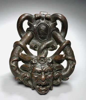Doorknocker with Gorgon Head