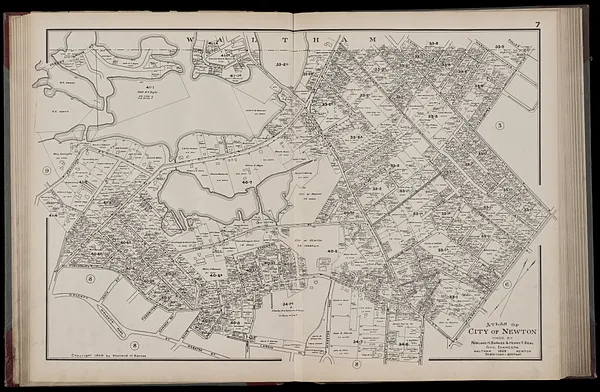 Atlas of the city of Newton, Massachusetts