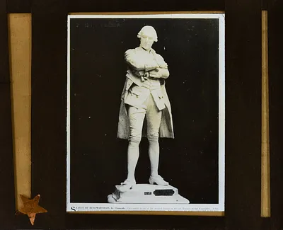 Photograph of Statue of Beaumarchais by Clausade