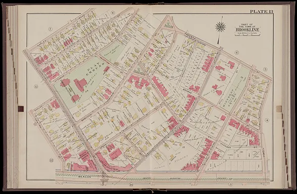 Atlas of the town of Brookline, Norfolk County, Massachusetts