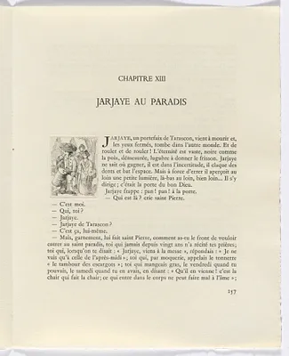 Frédéric Mistral: Mémoires et Recits by Frédéric Mistral: man playing drum (page 157)