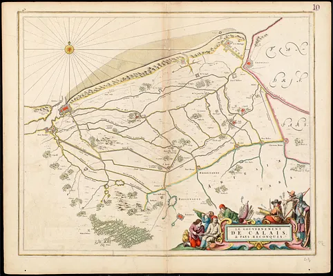 Le gouvernement de Calais, & pays reconquis