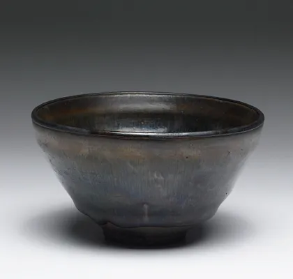 Tea Bowl with “Hare’s Fur” Pattern