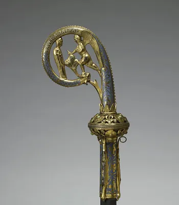 Crozier with the Annunciation