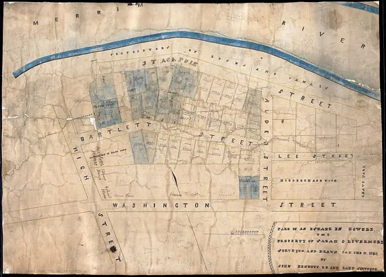Part of an estate in Lowell, the property of Sarah C. Livermore
