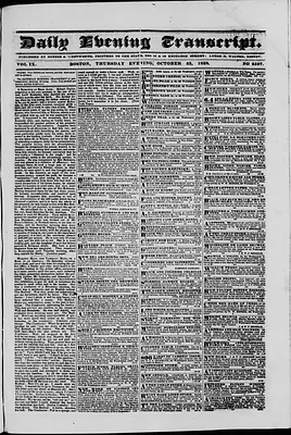 Daily Evening Transcript
