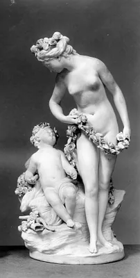 La volupté éteignant le flameau de l'Amour