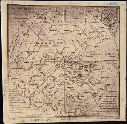 Thirty-miles round Boston