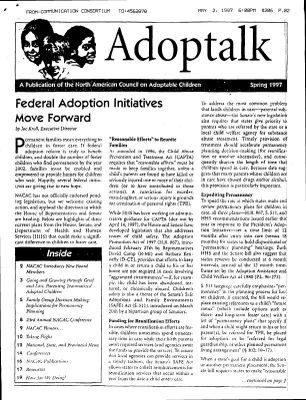North American Council on Adoptable Children [1]