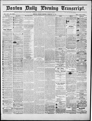 Boston Daily Evening Transcript