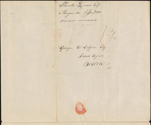 Charles Jarvis to George Coffin, 12 January 1833