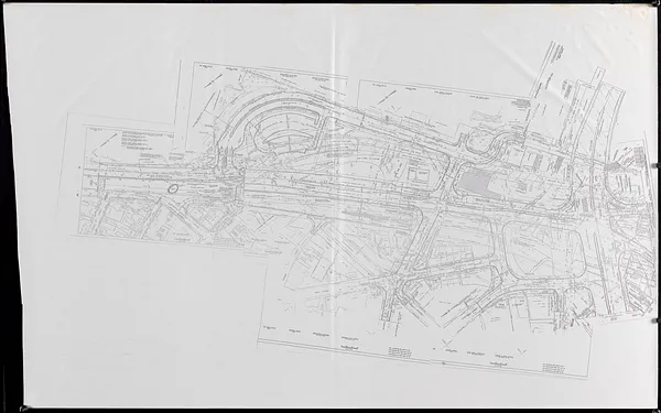 Infrastructure around Tobin Bridge/US route 1 in Charlestown