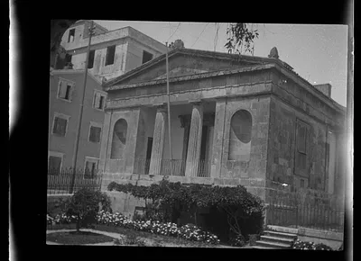 Building in Corfu, Greece