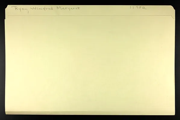Ryan, Winifred Margaret