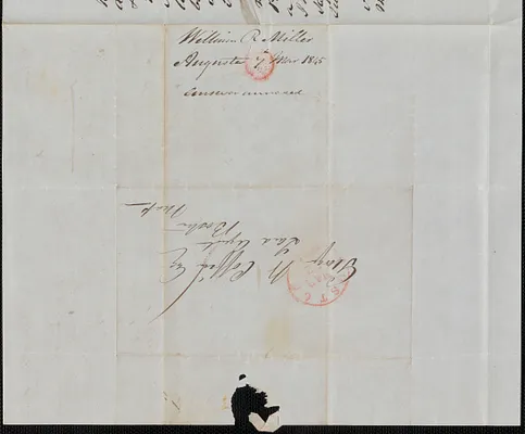 William R. Miller to George Coffin, 7 March 1845